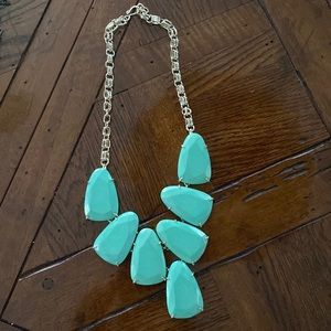 Kendra Scott mint Harlow necklace